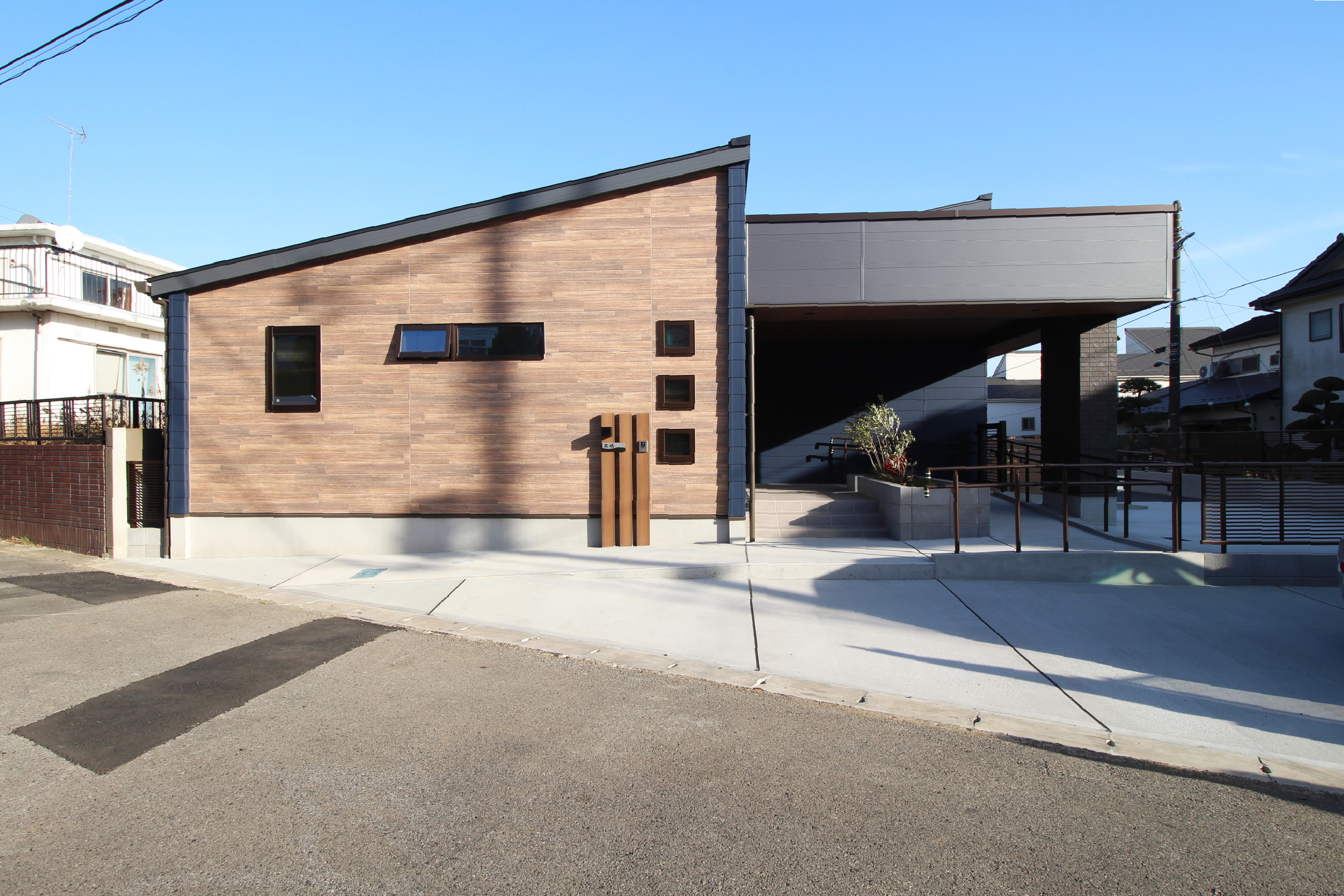 バリアフリー平屋の家 お客様こだわりの家づくりギャラリー 秋田建設の施工事例 秋田建設工業株式会社