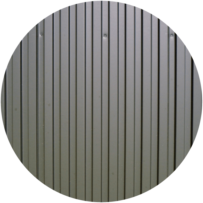 デザイン性と耐久性が抜群のガルバリウム