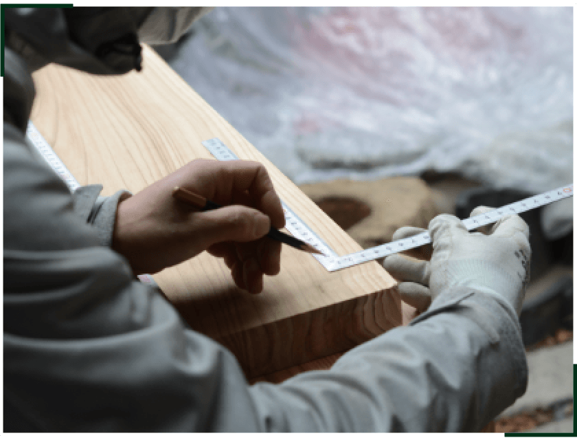 妥協のない職人の技術