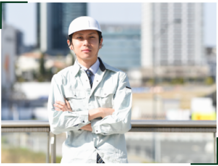 自社職人・自社施工場で徹底した工事管理