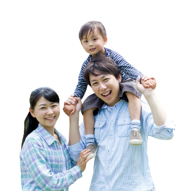 景色を楽しむ２階リビング