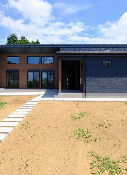 平屋で繋ぐ二世帯住宅 アイキャッチ画像