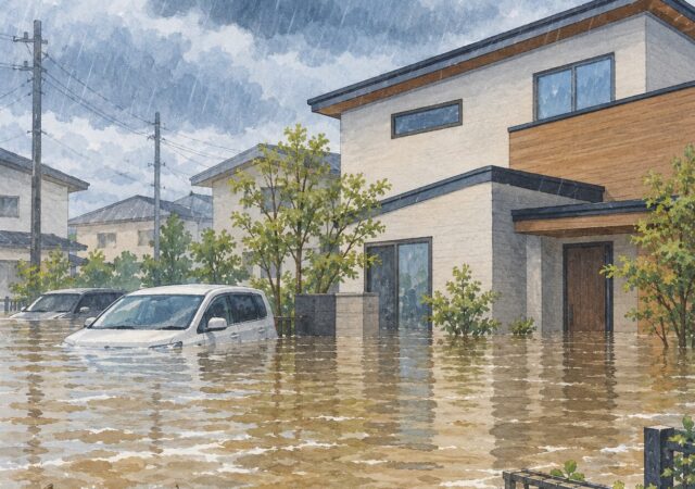 大雨・水害に備えて。住まいのために今できること